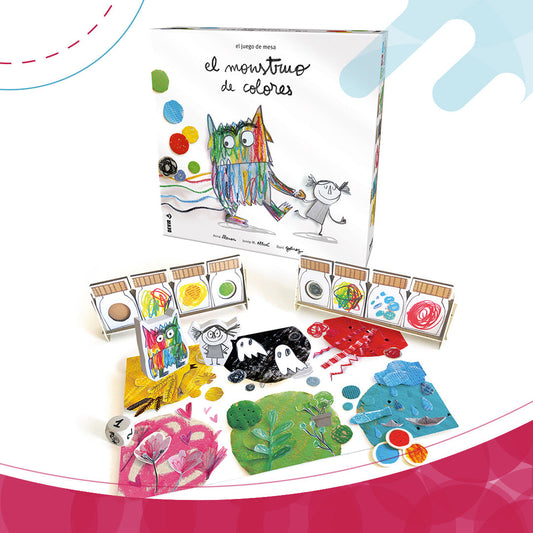 El monstruo de colores, juego de mesa