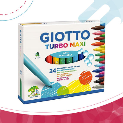 Rotuladores Giotto Turbo Maxi (24 und)