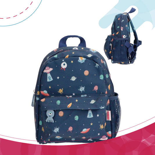 Mochila infantil marcianos